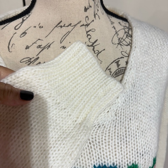 NWT Wooden Ships Holiday Sweater - Picture 3 of 9